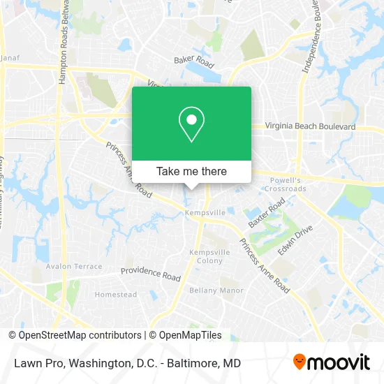 Lawn Pro map