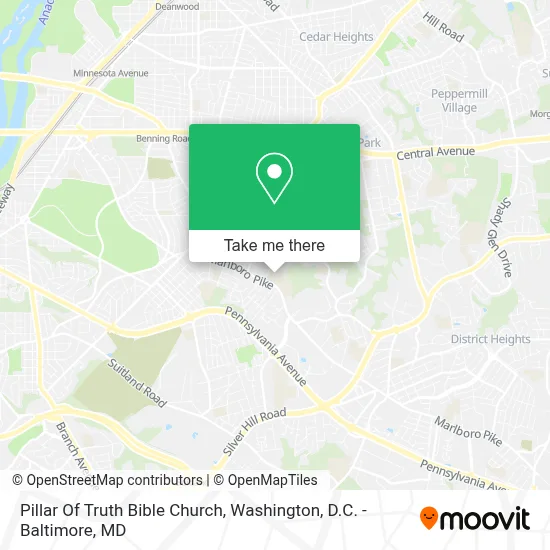Pillar Of Truth Bible Church map