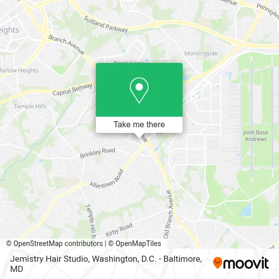 Jemistry Hair Studio map