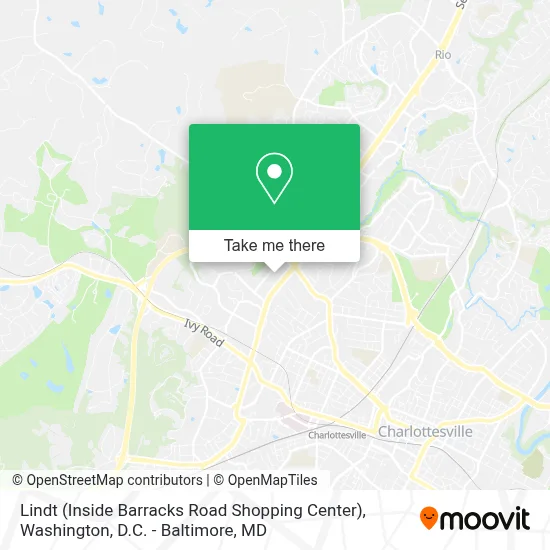 Lindt (Inside Barracks Road Shopping Center) map