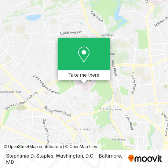 Stephanie D. Staples map