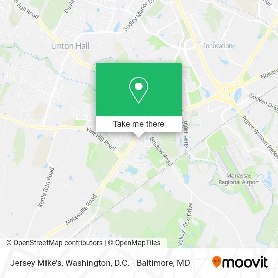 Jersey Mike's map