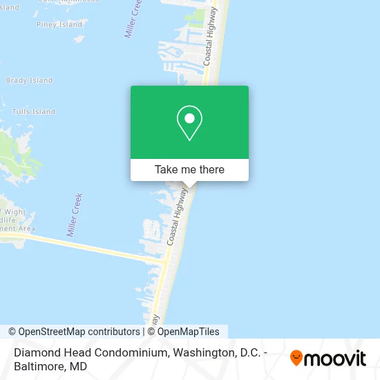 Diamond Head Condominium map