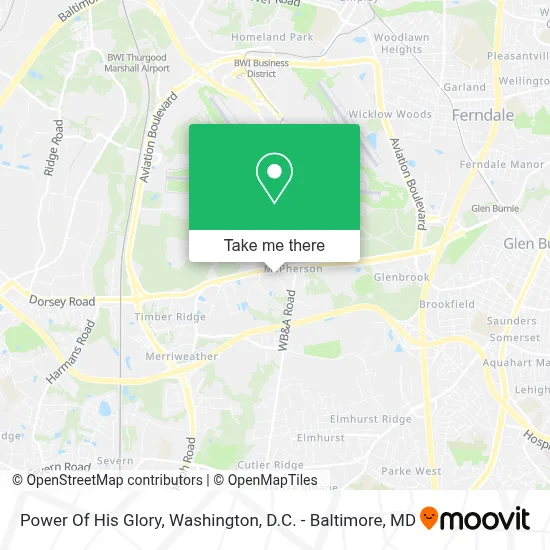 Power Of His Glory map