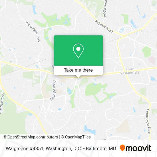 Walgreens #4351 map