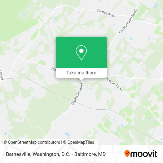 Barnesville map