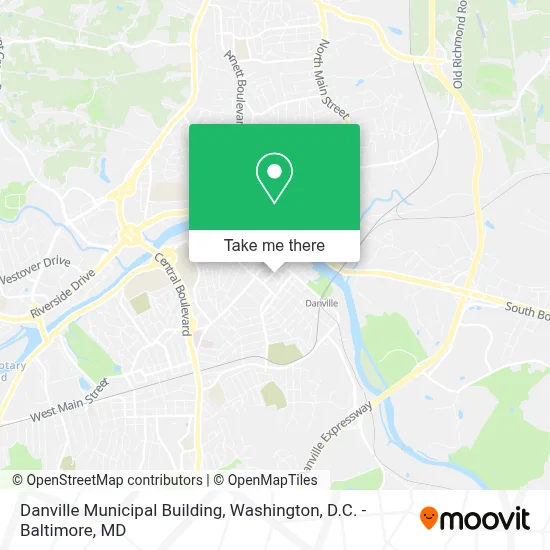 Danville Municipal Building map