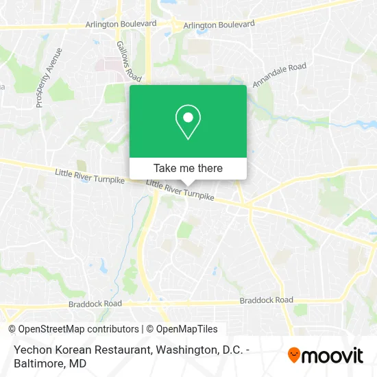 Yechon Korean Restaurant map