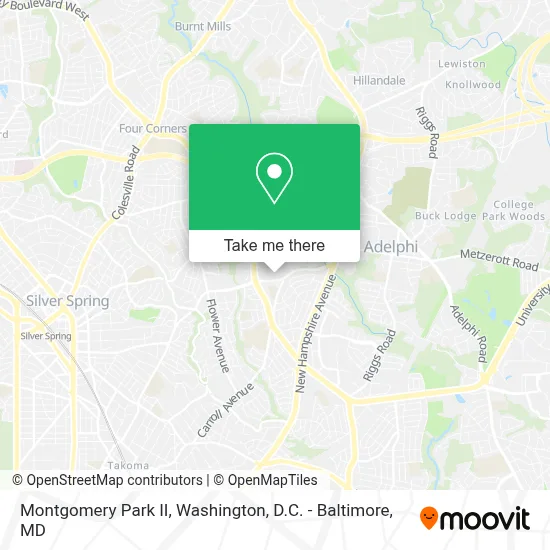 Montgomery Park II map