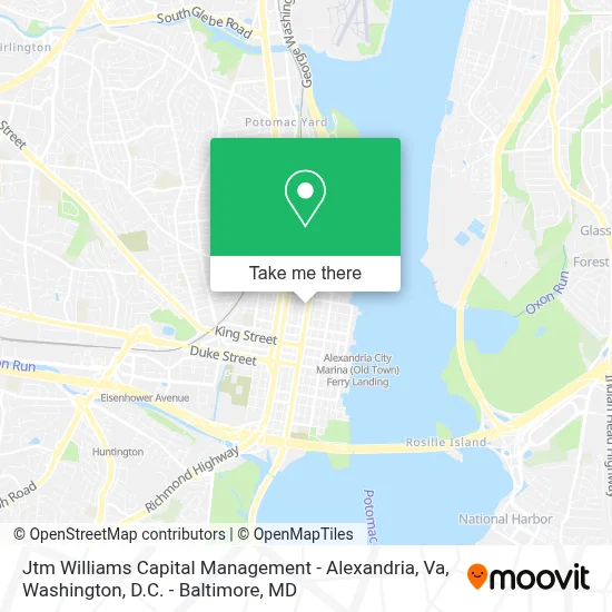 Jtm Williams Capital Management - Alexandria, Va map