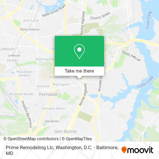 Prime Remodeling Llc map