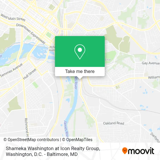 Shameka Washington at Icon Realty Group map