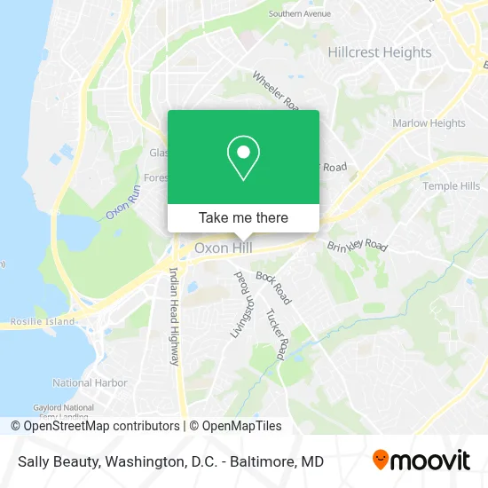 Sally Beauty map
