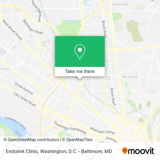 Endolink Clinic map