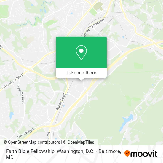 Faith Bible Fellowship map