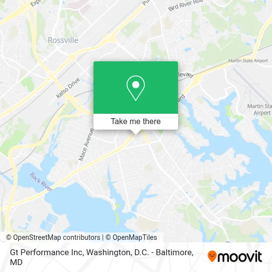 Gt Performance Inc map