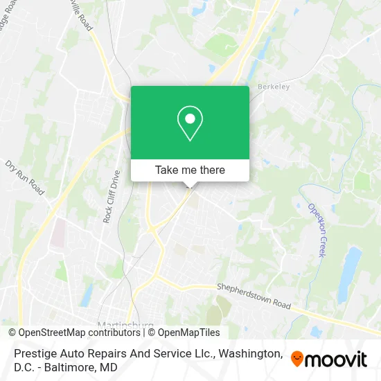 Prestige Auto Repairs And Service Llc. map