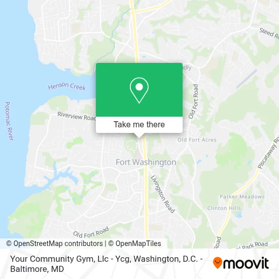 Your Community Gym, Llc - Ycg map