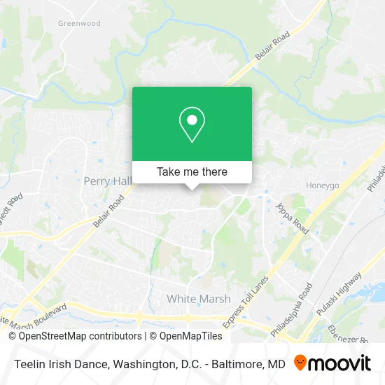 Teelin Irish Dance map