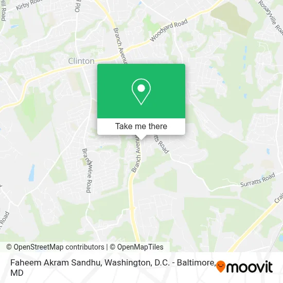 Faheem Akram Sandhu map