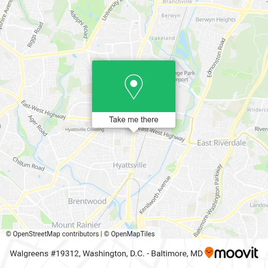Walgreens #19312 map