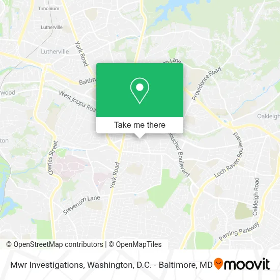 Mwr Investigations map