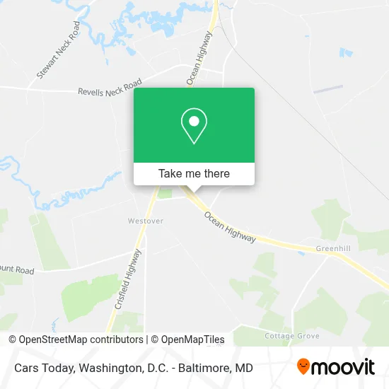 Cars Today map