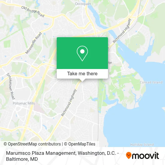 Marumsco Plaza Management map