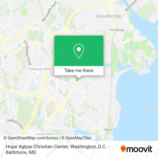 Hope Aglow Christian Center map