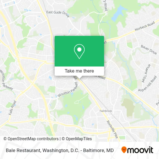 Bale Restaurant map