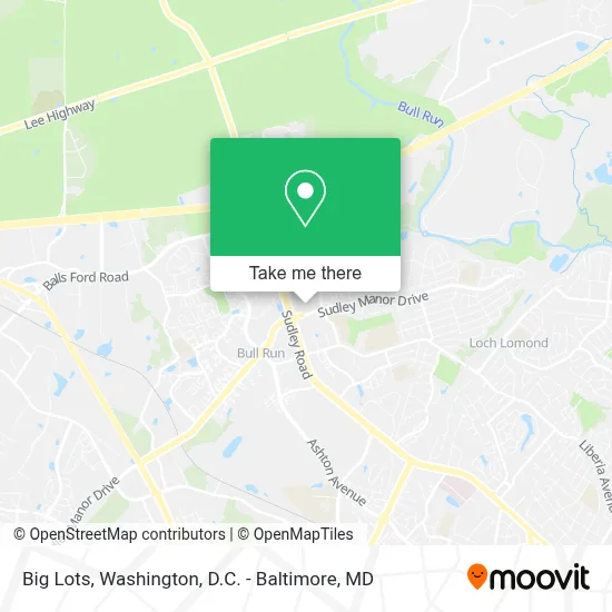 Big Lots map