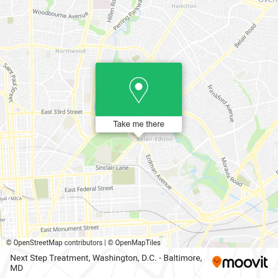 Next Step Treatment map