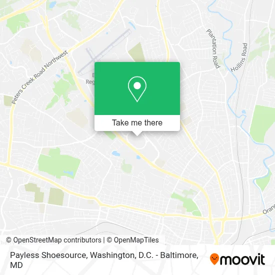 Payless Shoesource map