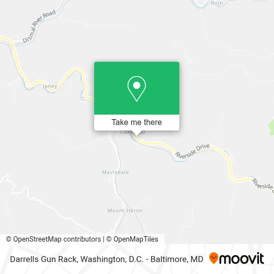 Darrells Gun Rack map