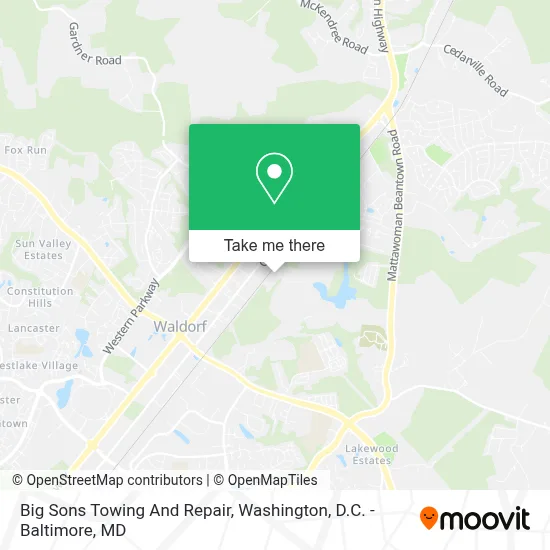 Big Sons Towing And Repair map