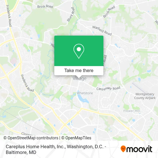 Careplus Home Health, Inc. map
