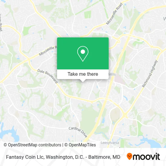 Fantasy Coin Llc map