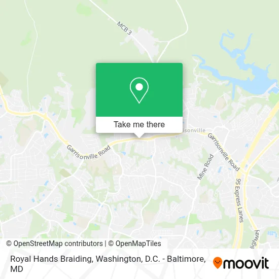 Royal Hands Braiding map