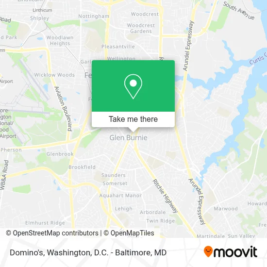 Domino's map