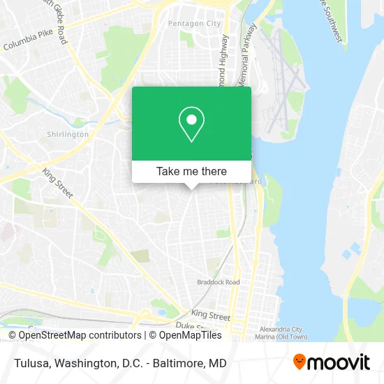 Tulusa map