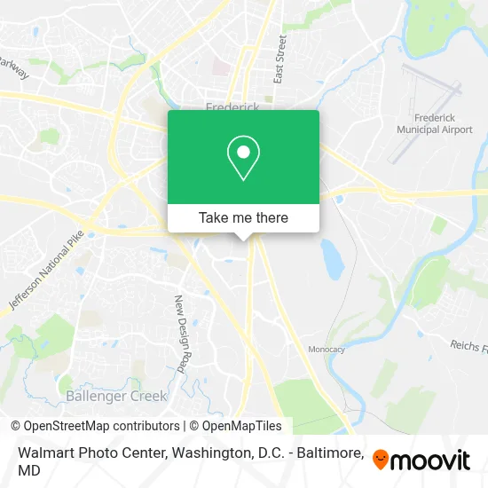 Walmart Photo Center map