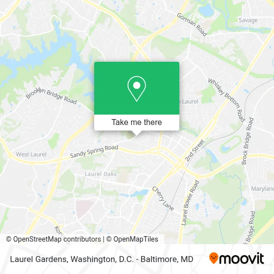 Laurel Gardens map