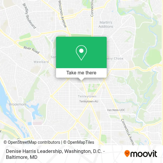 Denise Harris Leadership map