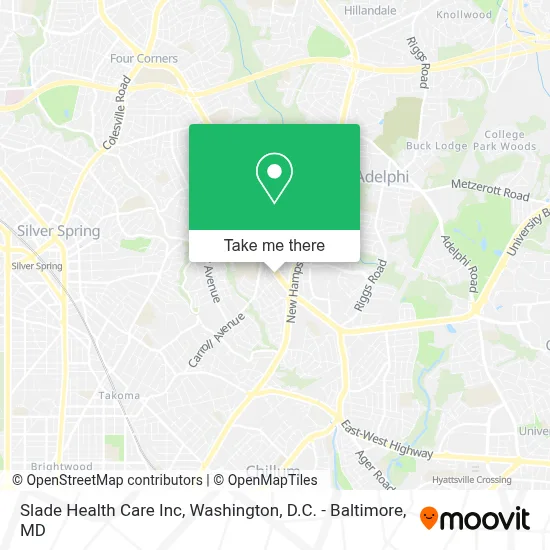 Slade Health Care Inc map
