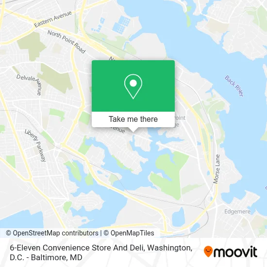 6-Eleven Convenience Store And Deli map