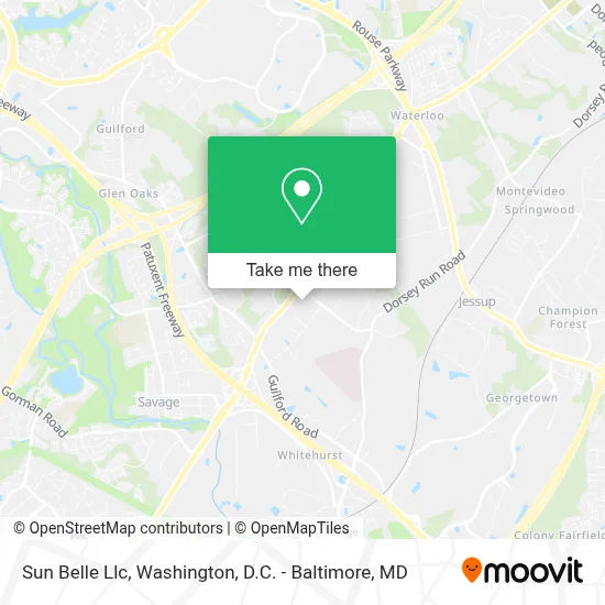 Sun Belle Llc map
