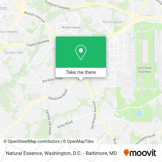 Natural Essence map