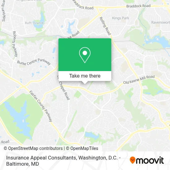 Insurance Appeal Consultants map