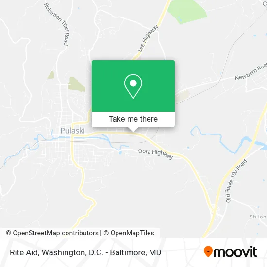 Rite Aid map