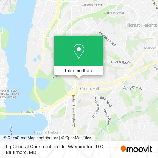 Fg General Construction Llc map